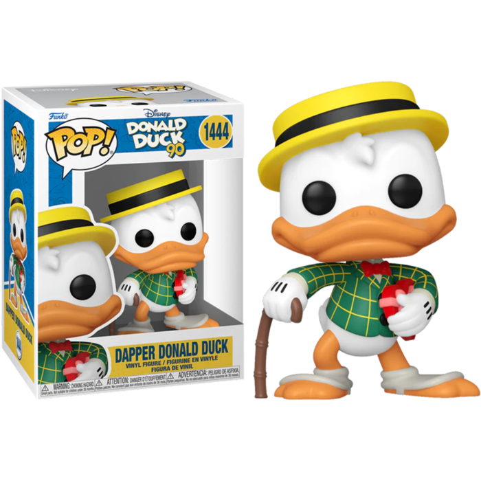 Funko Pop! Disney - Donald Duck 90th - Dapper Donald Duck #1444 - Pop Basement