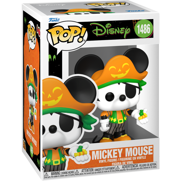 Funko Pop! Disney - Halloween - Mickey Mouse #1486 - Pop Basement