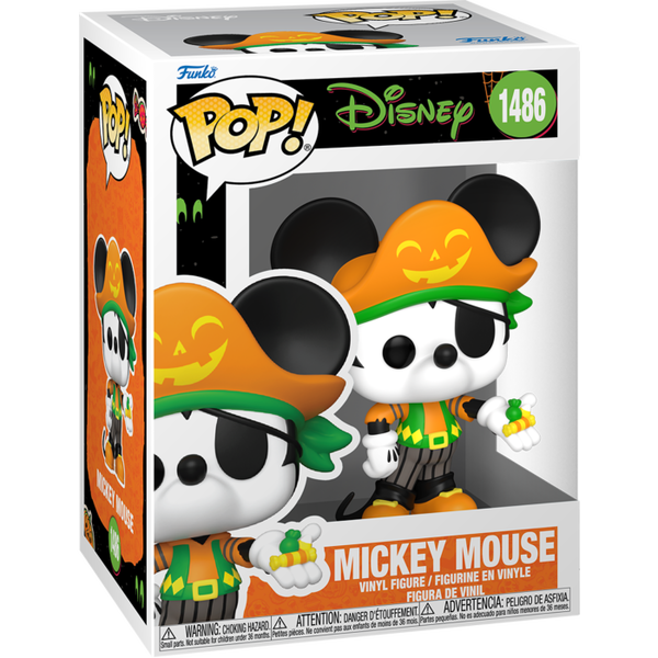 Funko Pop! Disney - Halloween - Mickey Mouse #1486 - Pop Basement