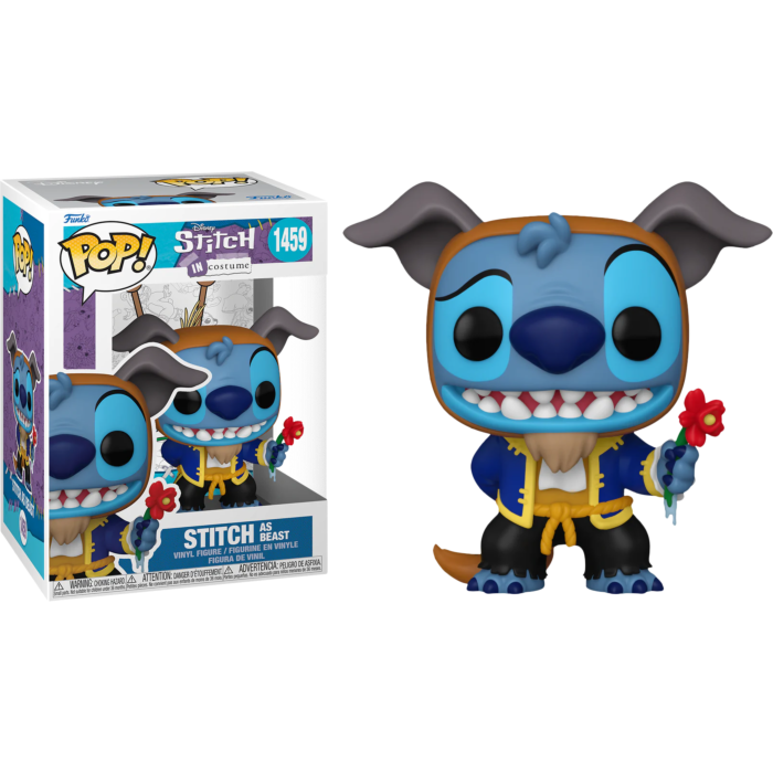 Funko Pop! Disney - Stitch in Costume - Stitch as Beast #1459 - Pop Basement