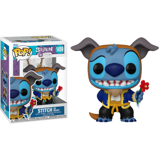 Funko Pop! Disney - Stitch in Costume - Stitch as Beast #1459 - Pop Basement