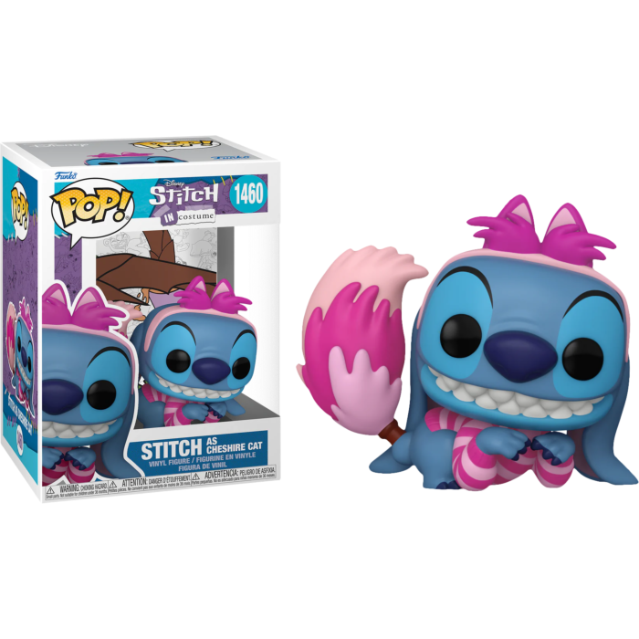 Funko Pop! Disney - Stitch in Costume - Stitch as Cheshire Cat #1460 - Pop Basement