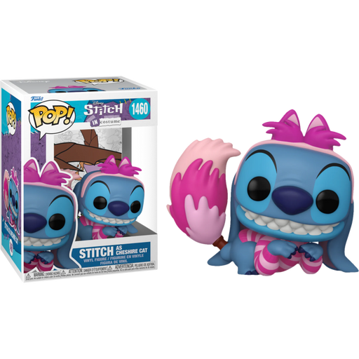 Funko Pop! Disney - Stitch in Costume - Stitch as Cheshire Cat #1460 - Pop Basement