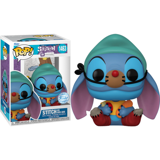 Funko Pop! Disney - Stitch in Costume - Stitch as Gus Gus #1463 - Pop Basement
