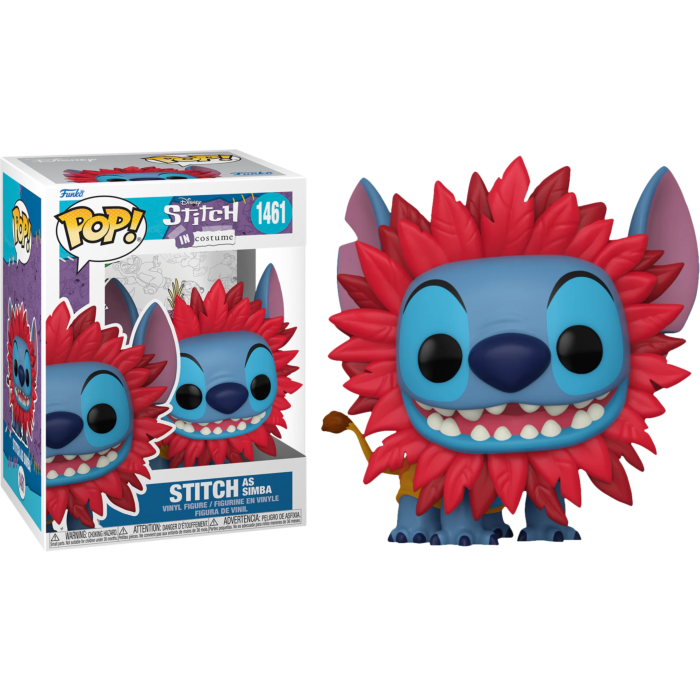 Funko Pop! Disney - Stitch in Costume - Stitch as Simba #1461 - Pop Basement