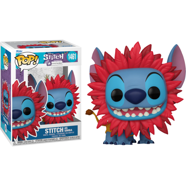 Funko Pop! Disney - Stitch in Costume - Stitch as Simba #1461 - Pop Basement