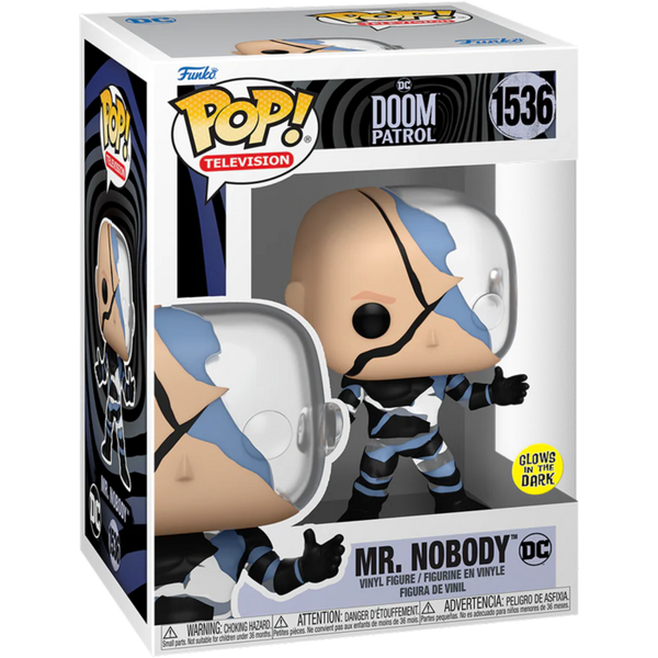 Funko Pop! Doom Patrol (2019) - Mr Nobody Glow-in-the-Dark #1536 - Pop Basement