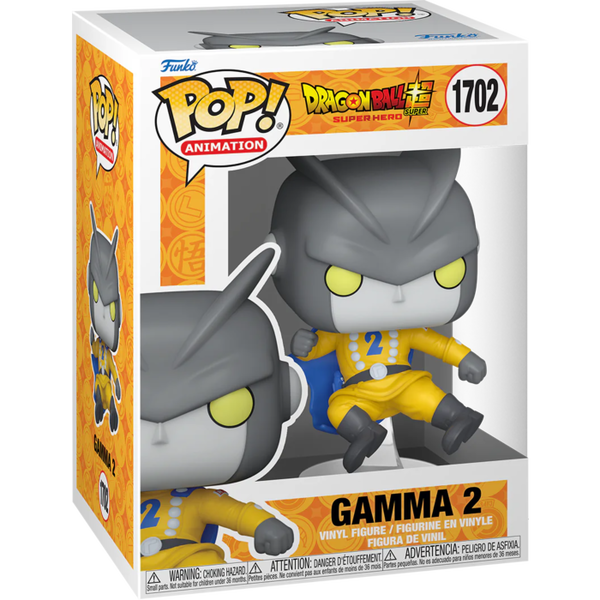 Funko Pop! Dragon Ball Super - Super Hero - Gamma 2 #1702 - Pop Basement