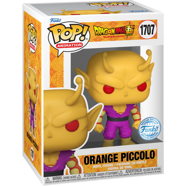 Funko Pop! Dragon Ball Super - Super Hero - Orange Piccolo #1707 - Chase Chance - Pop Basement