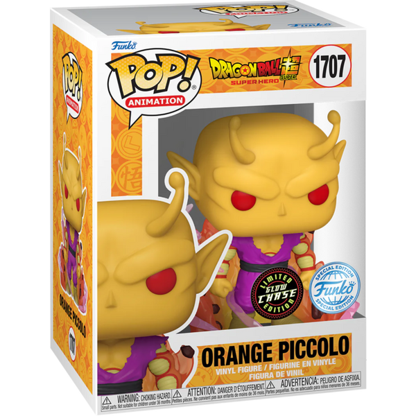 Funko Pop! Dragon Ball Super - Super Hero - Orange Piccolo #1707 - Chase Chance - Pop Basement