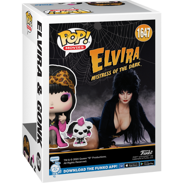 Funko Pop! Elvira - Mistress of the Dark - Elvira & Gonk #1647 - Pop Basement