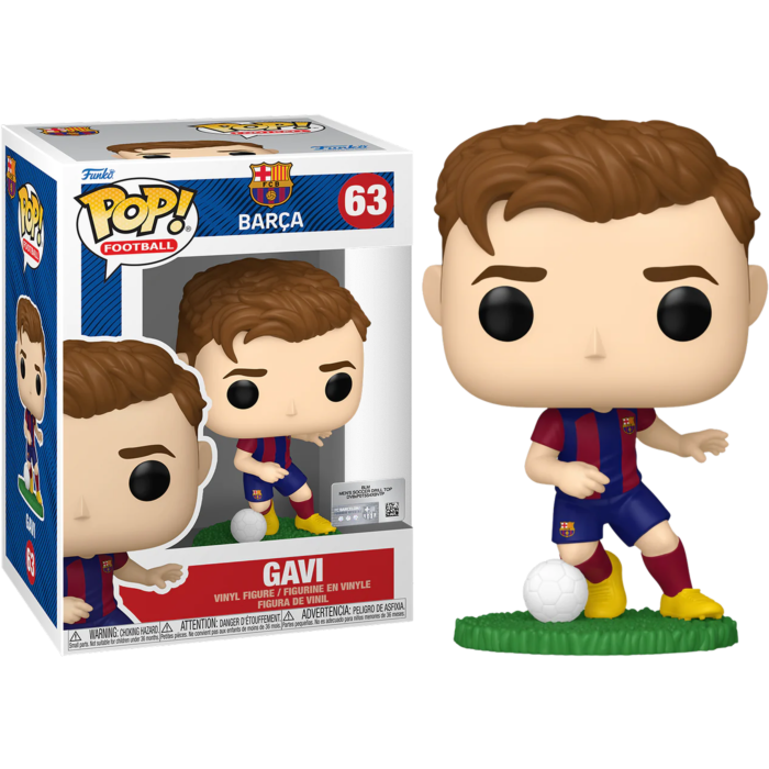 Funko Pop! Football (Soccer) - Barcelona - Gavi #63 - Pop Basement