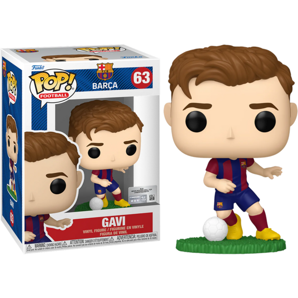 Funko Pop! Football (Soccer) - Barcelona - Gavi #63 - Pop Basement