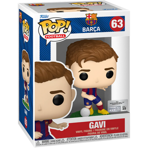 Funko Pop! Football (Soccer) - Barcelona - Gavi #63 - Pop Basement