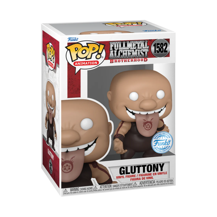 Funko Pop! Fullmetal Alchemist - Brotherhood - Gluttony #1582 - Pop Basement