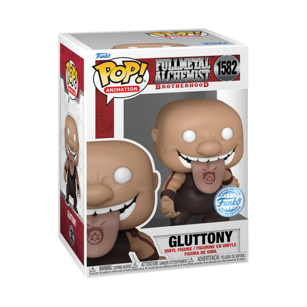 Funko Pop! Fullmetal Alchemist - Brotherhood - Gluttony #1582 - Pop Basement