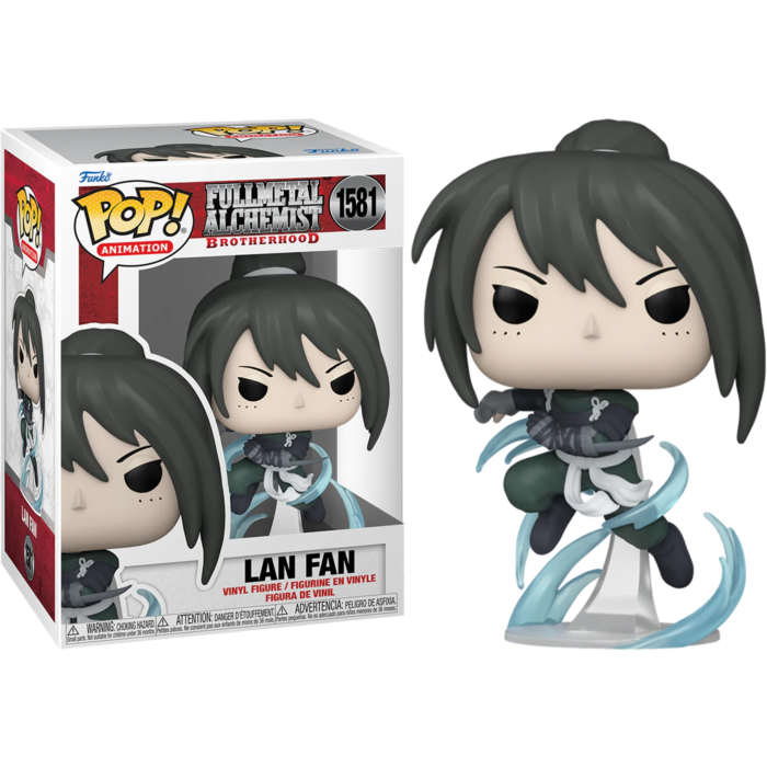 Funko Pop! Fullmetal Alchemist - Brotherhood - Lan Fan #1581 - Pop Basement