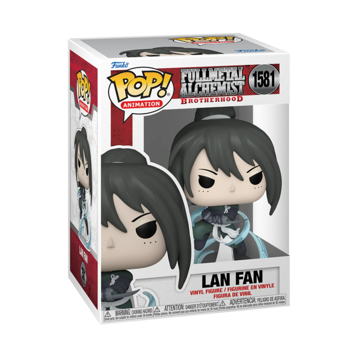 Funko Pop! Fullmetal Alchemist - Brotherhood - Lan Fan #1581 - Pop Basement