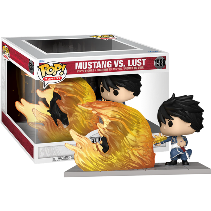 Funko Pop! Fullmetal Alchemist - Brotherhood - Mustang vs Lust #1586 - Pop Basement