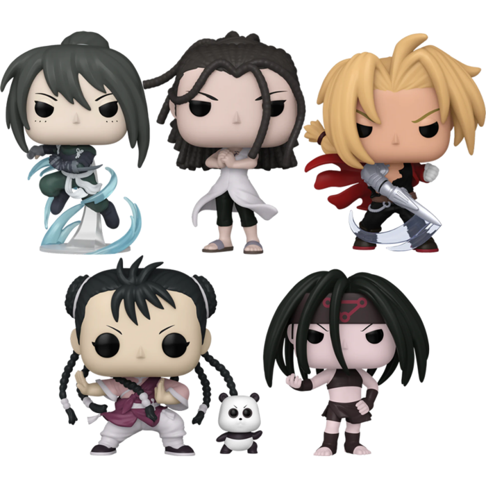 Funko Pop! Fullmetal Alchemist - Brotherhood - Road of Hope Bundle - Set of 5 - Pop Basement