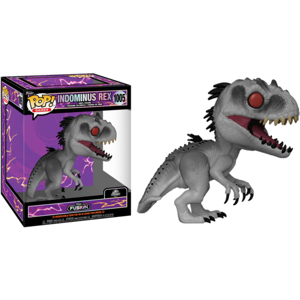 Funko Pop! Funko Fusion - Indominus Rex 6" Super Sized #1005 - Chase Chance - Pop Basement