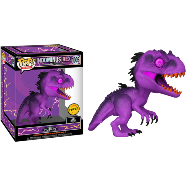 Funko Pop! Funko Fusion - Indominus Rex 6" Super Sized #1005 - Chase Chance - Pop Basement