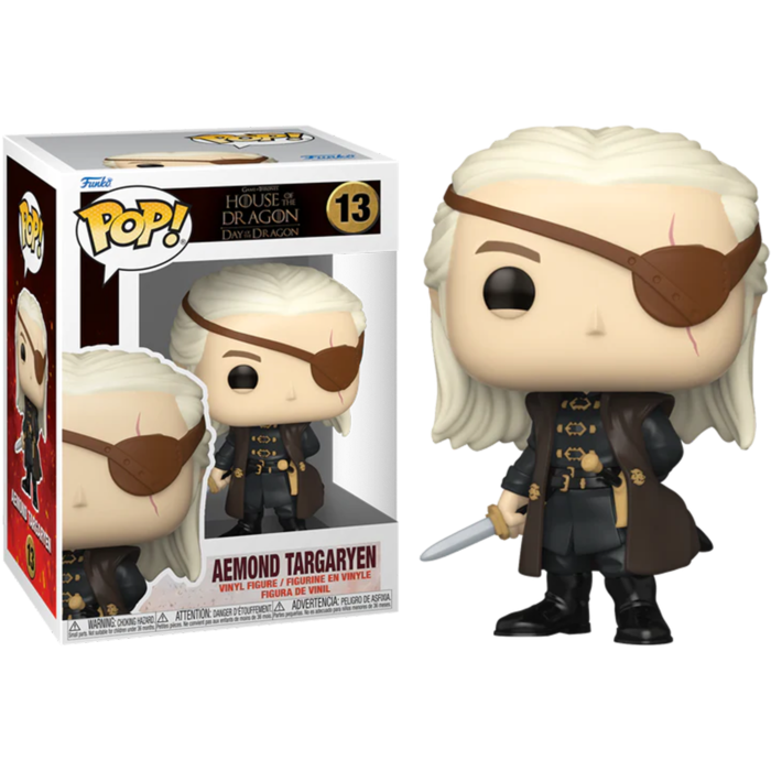 Funko Pop! Game of Thrones - House of the Dragon - Aemond Targaryen #13 - Pop Basement