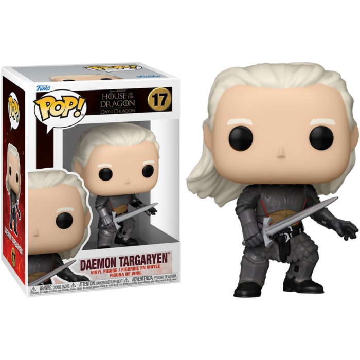 Funko Pop! Game of Thrones - House of the Dragon - Daemon Targaryen with Dark Sister #17 - Pop Basement