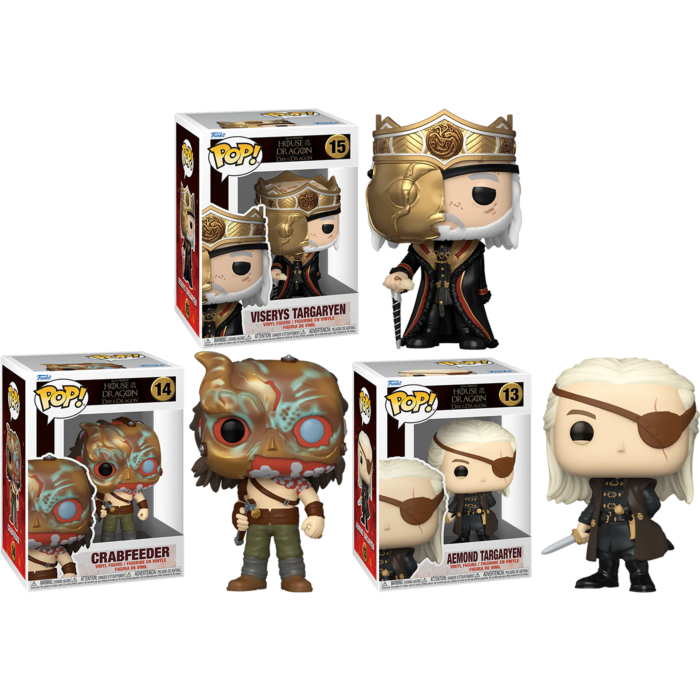 Funko Pop! Game of Thrones - House of the Dragon - Day of the Dragon Bundle - Set of 3 - Pop Basement