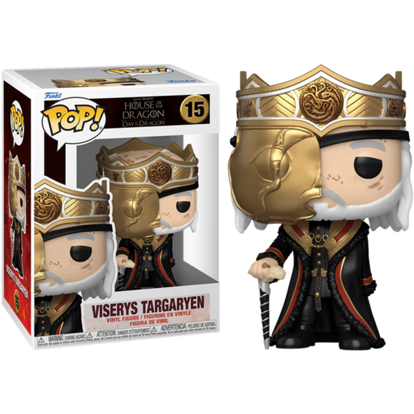 Funko Pop! Game of Thrones - House of the Dragon - Masked Viserys Targaryen #15 - Pop Basement