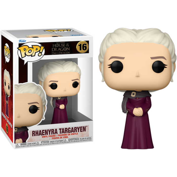 Funko Pop! Game of Thrones - House of the Dragon - Rhaenyra Targaryen in Purple Robe #16 - Pop Basement