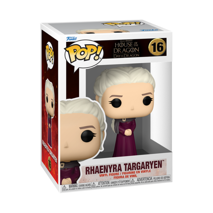 Funko Pop! Game of Thrones - House of the Dragon - Rhaenyra Targaryen in Purple Robe #16 - Pop Basement