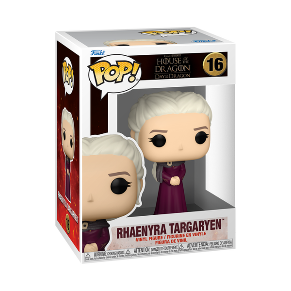 Funko Pop! Game of Thrones - House of the Dragon - Rhaenyra Targaryen in Purple Robe #16 - Pop Basement