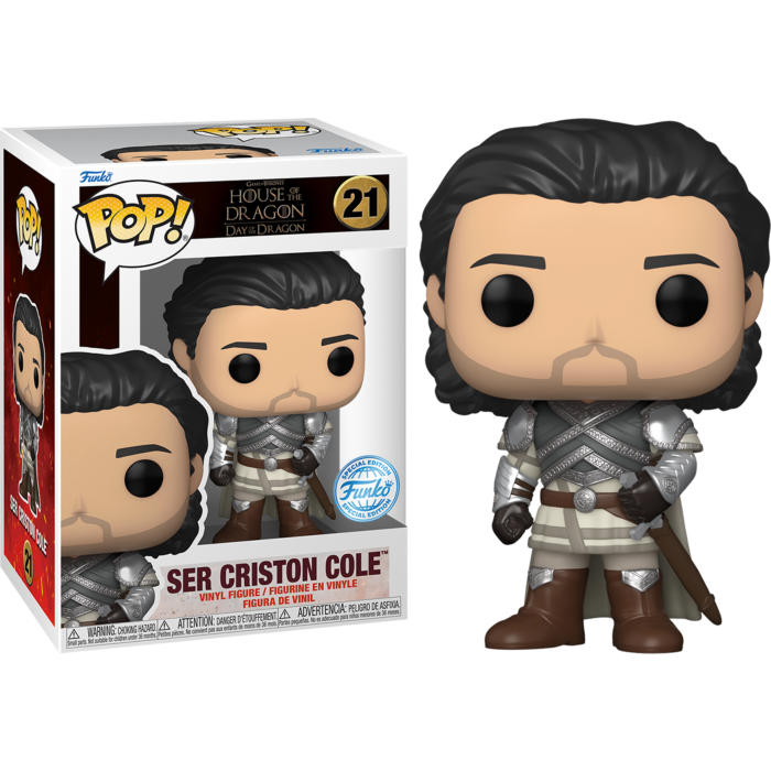 Funko Pop! Game of Thrones - House of the Dragon - Ser Criston Cole #21 - Pop Basement