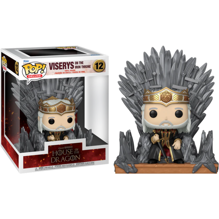 Funko Pop! Game of Thrones - House of the Dragon - Viserys on the Iron Throne #12 - Pop Basement