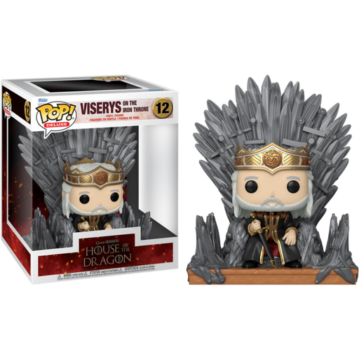 Funko Pop! Game of Thrones - House of the Dragon - Viserys on the Iron Throne #12 - Pop Basement