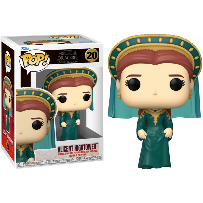 Funko Pop! Game of Thrones - House of the Dragon - Alicent Hightower with Veil #20 - Pop Basement