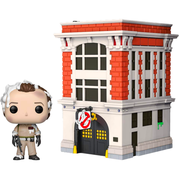 Funko Pop! Ghostbusters - Dr. Peter Venkman with Firehouse #03 - Pop Basement