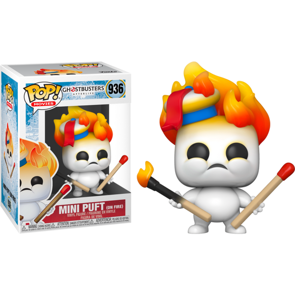 Funko Pop! Ghostbusters: Afterlife - Mini Puft on Fire #936 - Pop Basement