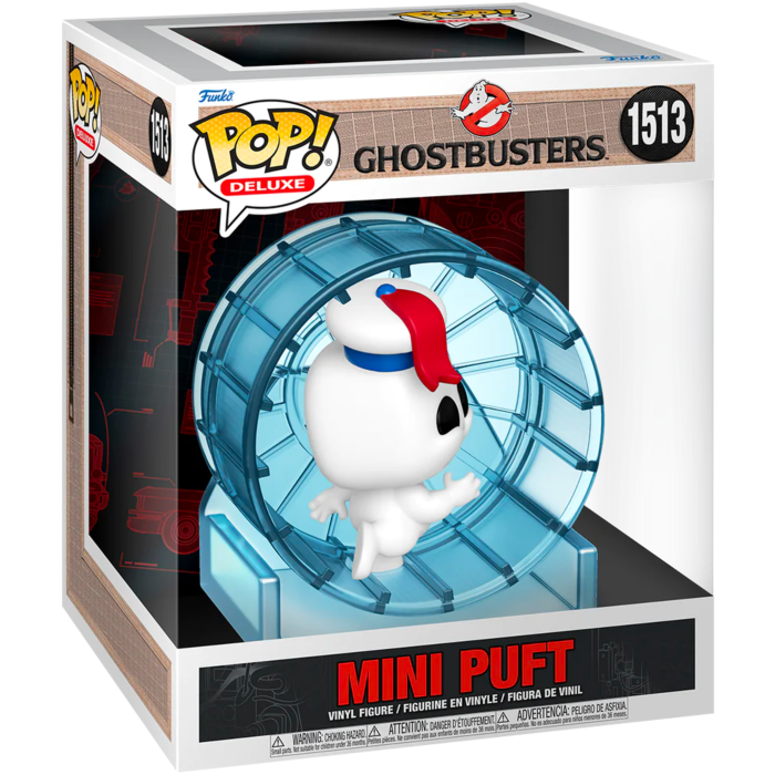 Funko Pop! Ghostbusters: Frozen Empire (2024) - Mini Puft in Wheel Deluxe #1513 - Pop Basement