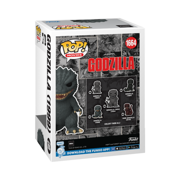 Funko Pop! Godzilla 2000 (1999) - Godzilla 70th Anniversary #1664 - Pop Basement