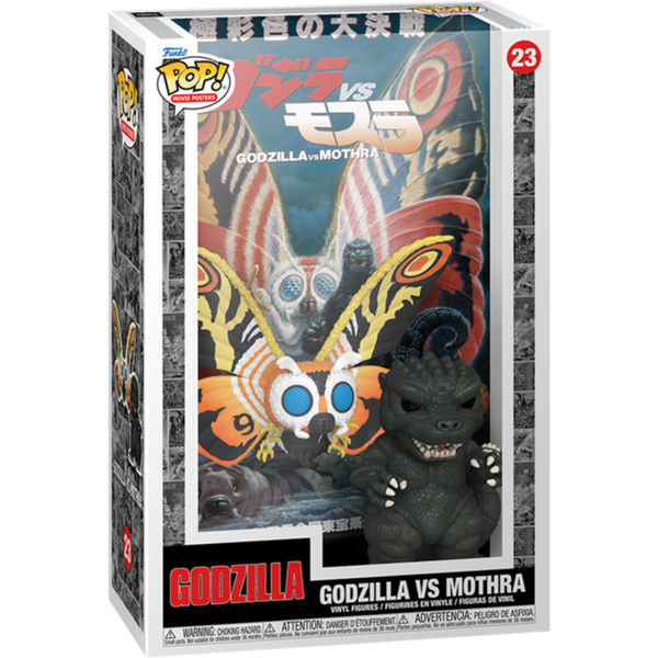 Funko Pop! Godzilla vs. Mothra (1992) - Godzilla vs. Mothra 70th Anniversary Movie Posters #23 - Pop Basement