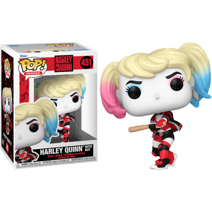 Funko Pop! Harley Quinn - 30th Anniversary - Harley Quinn with Bat #451 - Pop Basement