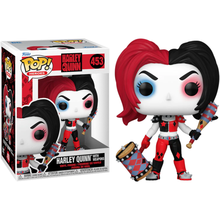 Funko Pop! Harley Quinn - 30th Anniversary - Harley Quinn with Weapons #453 - Pop Basement