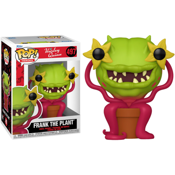 Funko Pop! Harley Quinn - Animated TV Series (2019) - Frank the Plant #497 - Pop Basement