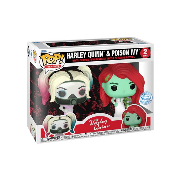 Funko Pop! Harley Quinn - Animated TV Series (2019) - Harley Quinn & Poison Ivy - (2 Pack) - Pop Basement