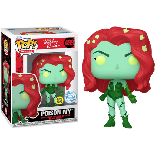 Funko Pop! Harley Quinn - Animated TV Series (2019) - Poison Ivy Glow-in-the-Dark #499 - Pop Basement