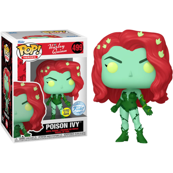 Funko Pop! Harley Quinn - Animated TV Series (2019) - Poison Ivy Glow-in-the-Dark #499 - Pop Basement