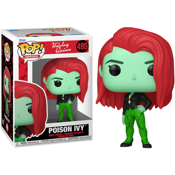 Funko Pop! Harley Quinn - Animated TV Series (2019) - Poison Ivy  #495 - Pop Basement