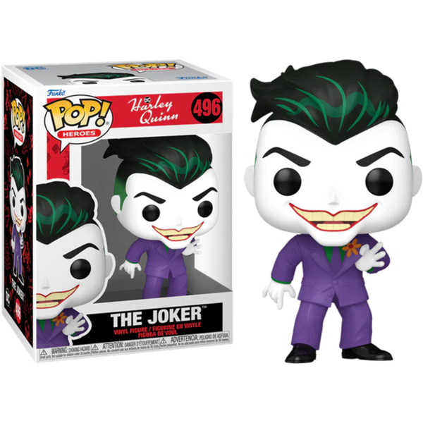 Funko Pop! Harley Quinn - Animated TV Series (2019) - The Joker #496 - Pop Basement